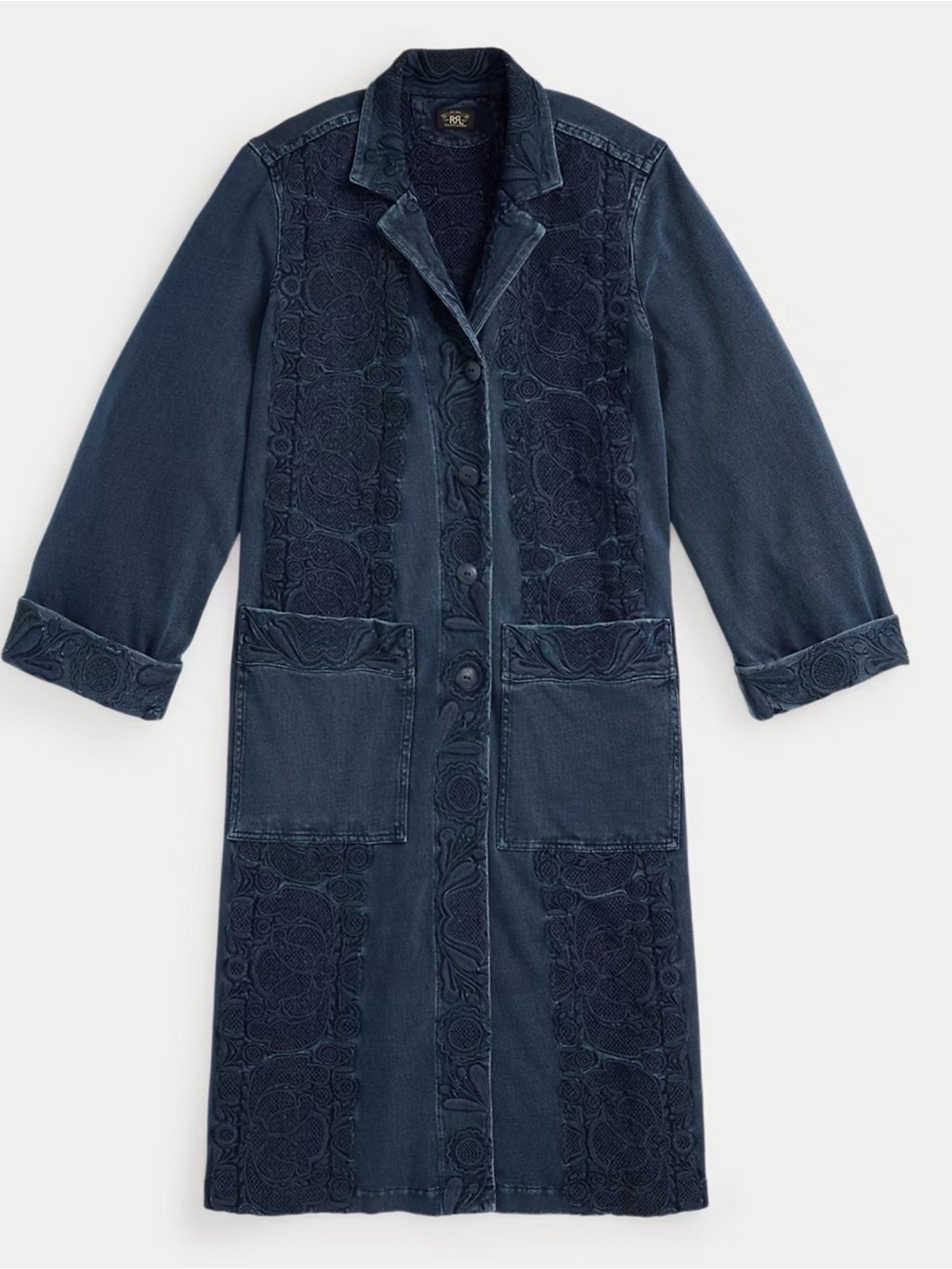 Ralph Lauren RRL ARCHIVAL INDIGO DUSTER